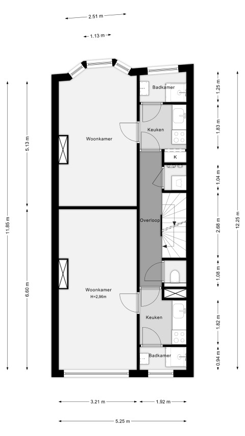 160242402 bergselaan 131b 2e verdieping first design 20240726 7d17a4